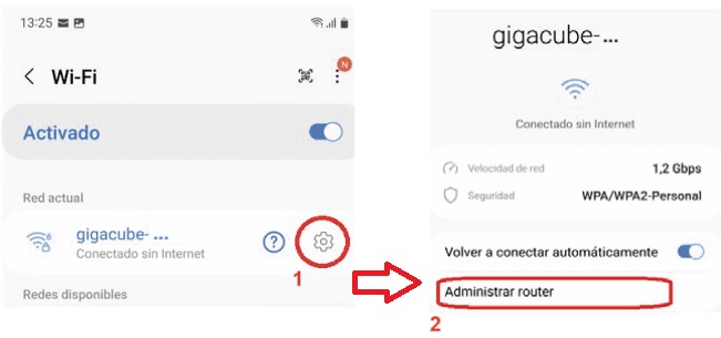 Detalle de como activar los routers ZTE 5G Gigacube MC888 Ultra y ZTE 4G MF296C, abre ventana modal.