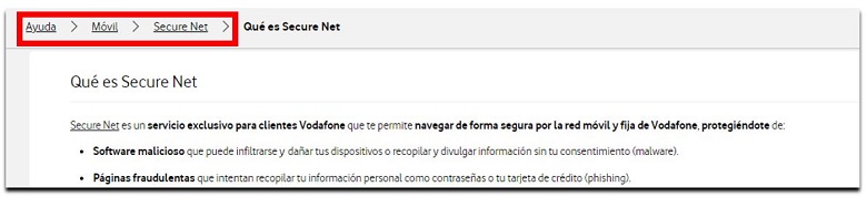 Detalle de cómo volver a otros contenidos en la web de Ayuda, abre ventana modal.