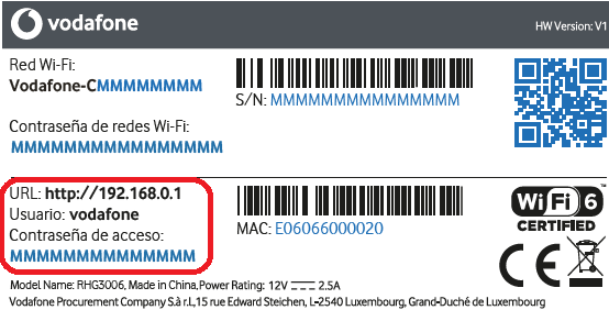 Detalle de etiqueta en routers, abre ventana modal.