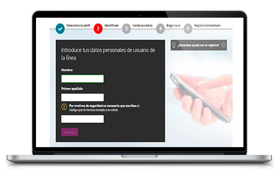 Cómo Registrarme En El Área De Clientes Mi Vodafone | Ayuda Vodafone ...