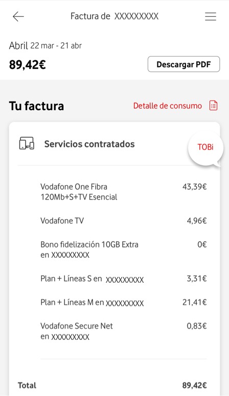 Como Consultar Tu Consumo Facturado Ayuda Vodafone Particulares