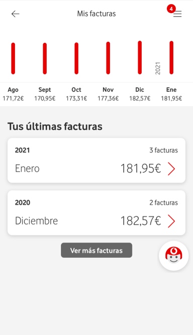 Como Consultar Tus Facturas Ayuda Vodafone Particulares