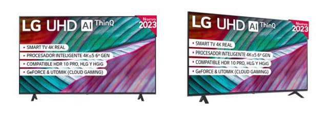 Imagen de la televisión LG UR781 UHD 55