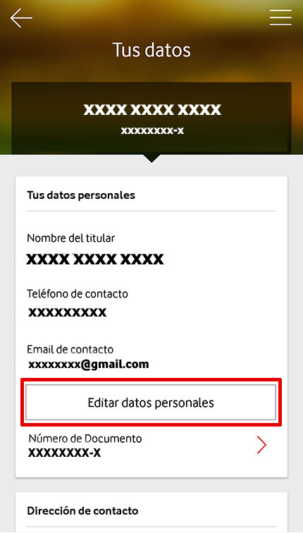 cambiar numero de telefono vodafone