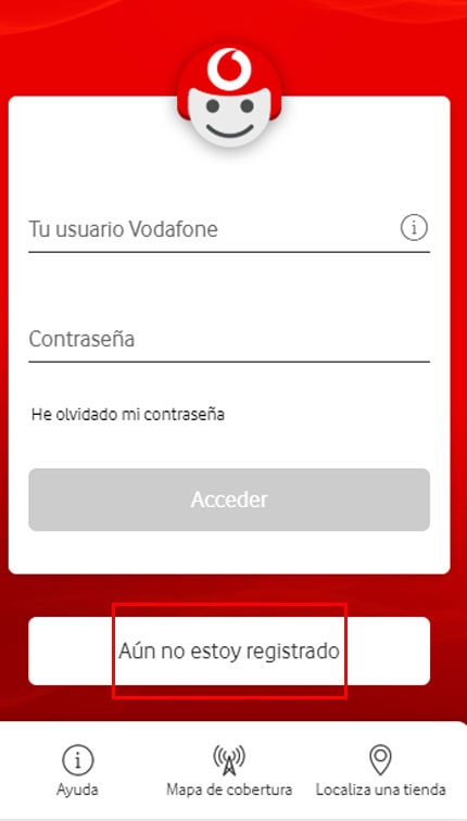 Como Registrarte En Mi Vodafone Siendo Cliente Ayuda Vodafone Particulares