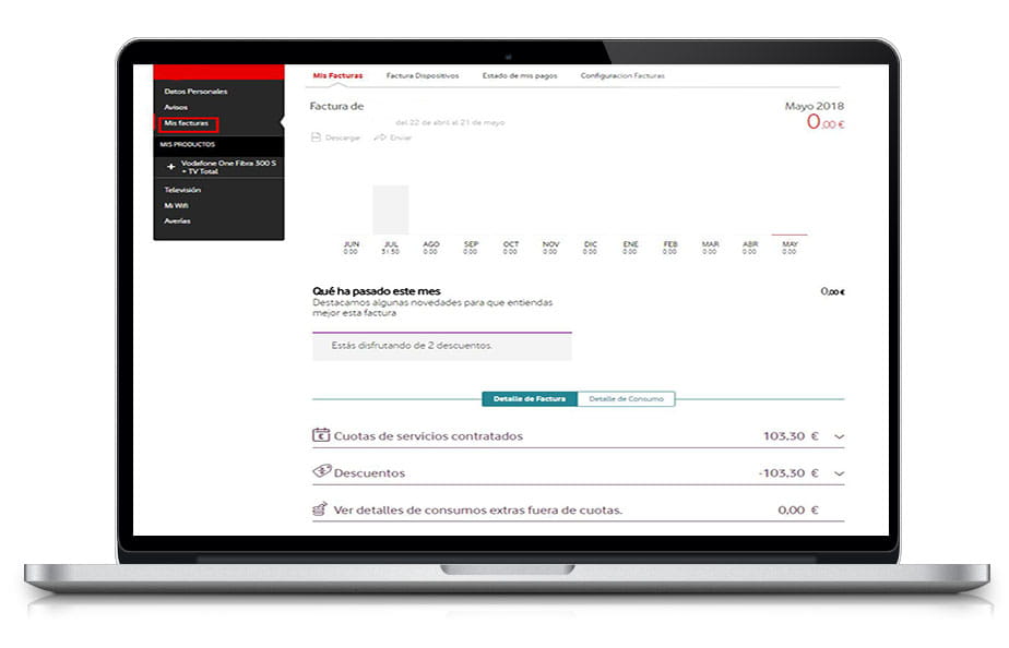 Consulta Y Descarga Mis Facturas | Ayuda Vodafone Particulares