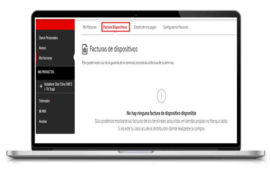 Consulta Y Descarga Mis Facturas | Ayuda Vodafone Particulares